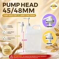[10Litre Pump] Pump Head 10L 45mm/48mm / Pump botol 10L / Pum Tong Air / Pump Dispenser 45mm 48mm