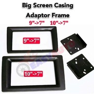 Big Screen Casing Adaptor Frame for Android Player 10inch 9inch to 7inch