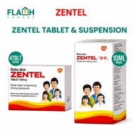 Zentel Tablet (200mg/4s) / Zentel Suspension 400mg (10ml)
