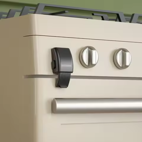 Baby Safety Oven Door Lock Oven Lock Door Stopper Prevent Baby from Opening Ovens and Getting Burnt 