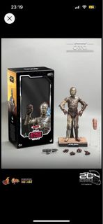 全新 mms650 c3po Hot Toys  MMS650D46 Star Wars Episode II: Attack of the Clones 1:6 C-3PO  R2D2 mms649