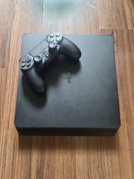 PS4 (PlayStation 4) SLIM2106A  500GB FW 10.50 สีดำ 1จอยแท้ อุปกรณ์สายครบ พร้อมเล่น