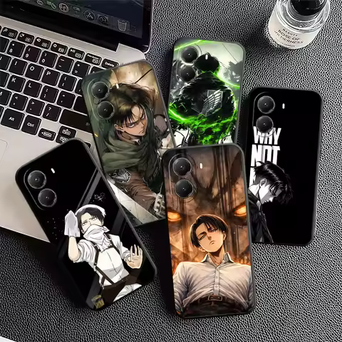 A-Attack On T-Titan Levi Soft Phone Case for Xiaomi Poco X5 X6 X7 X8 Pro Max X3 F7 F8 Ultra M8 M7 M6