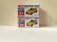 Tomica 27 Nissan NV200 日版有貼一對 絕版