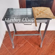 Charcoal Grill 60x30x70 Corn Satay Grill/ Free Bamboo Fan/