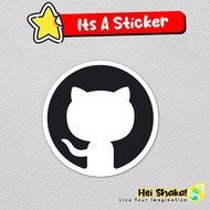 Github Octicons Sticker Programmer Developer Coding Vinyl Waterproof Sticker