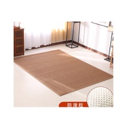 Japanese Design Bamboo Woven Mat Rattan Cooling Floor Rug Multi-Purpose for Bay Window Bedroom Livin