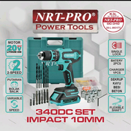 NRT PRO DC 340 NEW 20v + 2 BATREY "STOCK TERBATAS"