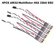 B-CUBE AM32-MultiRotor 45A 32bit ESC Support 3-6S Brushless Motor Support DShot300 600 PWM FPV F4 72
