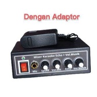 Mixer Karaoke Musik + Echo Efek vocal