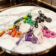 4pcs Sporty Fitness Keychain Set