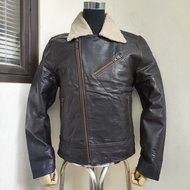 Jaket Kulit Nudie Jeans Size M Schott Avirex Harley Davidson Vanson  F