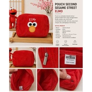 ELMO SECOND SESAME STREET POUCH