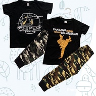 READY STOCK set baju budak lelaki askar baju tidur kanak-kanak set askar dan silat