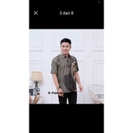 Men's BATIK SAGE BATIK Short Sleeve BATIK PEKALONGAN BATIK