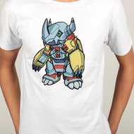 Short Sleeve T-shirt WARGREYMON DIGIMON AGUMON GREYMON O-Neck Men Fashion