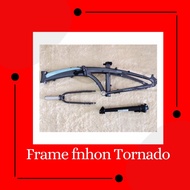 Fnhon Tornado Gray Blue 20-22 inch Frameset+Handlepost