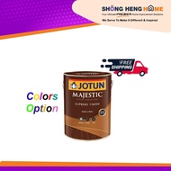 1L - JOTUN Majestic Supreme Finish Silky Matt/Gloss (Water Based Wood Paint) Color Option + Free Shi