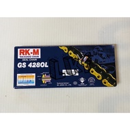 [ RKM ]GS 428OL SEAL CHAIN GOLD / [RKM] 428OL SEAL CHAIN /[RKM]428M STD CHAIN / RKM GS428SB GOLD CHA