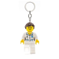 LEGO樂高城市系列女護士鑰匙圈燈