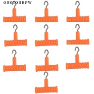 ONGIONEPW 10 Pcs Fishing Baiting Rig Tool, Stainless Steel ABS Hook Fishing Baiting Rig Tool, Durabl