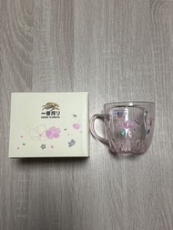 麒麟一番搾 櫻花玻璃杯 粉紅色