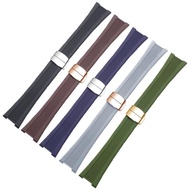 Compatible with Patek Philippe Nautilus Band, Specifically for 5711/5712/5726, 25x13mm Notched Water