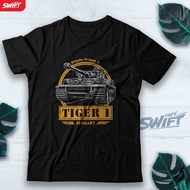 Tiger I - Ww2 German Tank Panzer Military Tshirt Microfiber Jersey