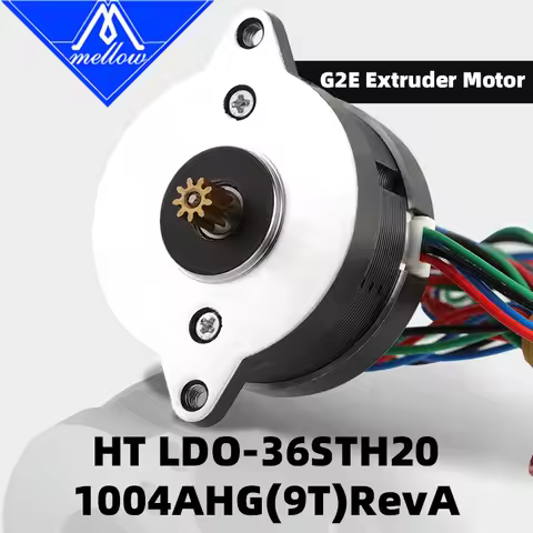 Mellow High Temperature NEMA14 Motor LDO-36STH20-1004AHG(9T) For Orbiter V2.5 Extruders ​G2E Extrude