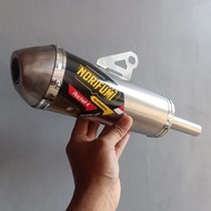 Racing exhaust NORIFUMI for motorcycle 2 stroke openpipe TS125 DT100