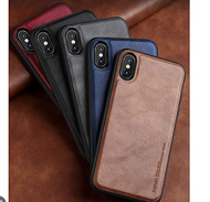 Ốp lưng da PU hiệu X-level Iphone X/XS/XR/XS MAX lưng chống sốcchống bám vân tay