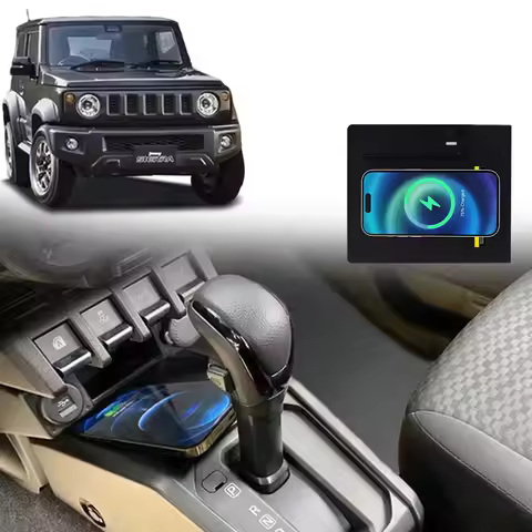 For Suzuki Jimny 2018-2022 Car Charger Wireless Car Tools Fast Charger Wireless Fit Xiaomi, iPhone P