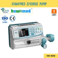 Hawkmed Syringe Pump เครื่องควบคุมการให้สารละลายด้วยกระบอกฉีดยา HK-400 [รับประกันตัวเครื่อง 1 ปี]