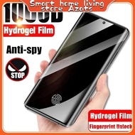 Full Cover Anti-Spy Hydrogel Film For Samsung Galaxy S23 S22 S21 S20 S10 S9 S8 Plus Note 20 Ultra 10 Plus 9 8 Soft Privacy Screen Protector Not Glass