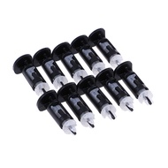 10Pcs/lot 775 Cpu Heatsink Mount Pin Plastic Push Screw Cooler Cooling Fan Fastener For Intel Socket