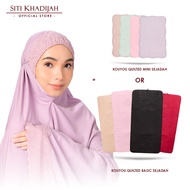 [Malaysia Day]  Siti Khadijah Telekung Signature Erishin in Mauve + Kouyou Quilted Sejadah