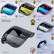 Bogo FLAT GLASS ORIGINAL BOGO STEPED FLAT GLASS BOGO RETRO HELMET GLASS