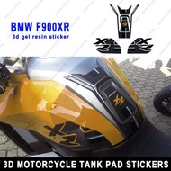 F900XR Sticker Motorcycle Accessories 3D Epoxy Resin Sticker kit For BMW F900 XR fuel Tank Pad Stick