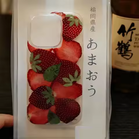 Korean Style Strawberry Mobile Phone Case For iPhone 16 15 14 13 12 11 Pro Max XR XS Max 7 8 Plus MI