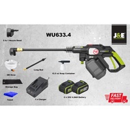 NEW MODEL WORX PROFESSIONAL WU633 20V Water Jet Cordless Brushless Motor High Pressure Cleaner Hydro