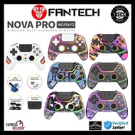 FANTECH NOVA WGP14 / WGP14V2 / WGP15 EOS GAMEPAD WIRELESS HALL EFFECT FOR PS4 PC ANDROID BLUETOOTH G
