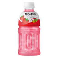 Fruit Juice With mogu mogu Coconut Jelly Strawberry Flavor 320ml