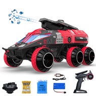 RACENT RC Crawler 1:12 Scale Water Bullet Shooting Remote Control Cars, 6WD All Terrain RC Truck wit