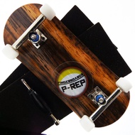 P-REP V2 PRO Performance Complete Wooden Fingerboard with Urethane Wheels - Ebony 34mm