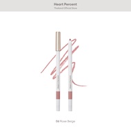 Heart Percent Dote On Mood Lip Pencil Slim #ฮาร์ทเปอร์เซ็นต์  #ลิปดินสอไลเนอร์เบลอขอบปาก