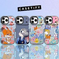 Nick Wilde & Judith Hopps Casetify Shining Point 手机壳 适用于iP17Pro Max 适用兼容 iP16ProMax 16Plus 15ProMax 