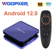 Woopker Android 12 TV Box H96 Max V12 4GB 32GB 64GB 4K Hd 2.4G 5G Wifi BT4.0 HDR B 3.0 3D H.265 Receiver Media Player Gl