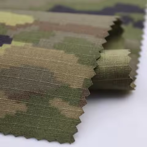 Polyester Cotton TC Spanish Woodland Desert Digital Camouflage Fabric Tactical Camo Cloth Frog Suit 