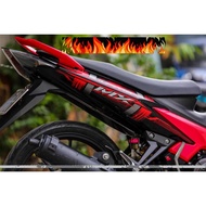 Tem rời Exciter 135 jupiter MX đỏ đen HOT 2025