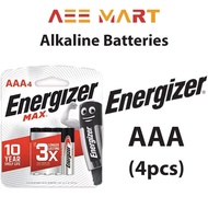 Energizer E91BP4 AA E92BP4 AAA Original Batteries Battery Long Lasting for Toys Remote Keyboard Mous
